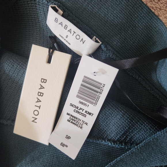 Babaton Sculp Knit Cross Tank - Picture 2 of 2